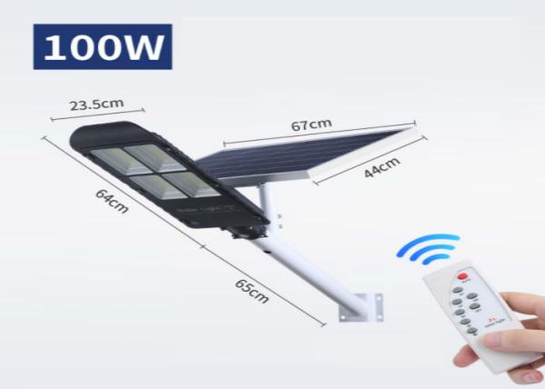 Cheap Customized Solar Powered LED Street Lights 200w With Solar Panel for sale