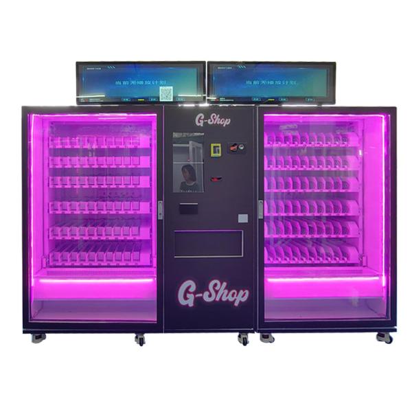 Cheap Large Combo Vending Machine Two In One Snacks  Vending Machine With EU Age Verifier for sale