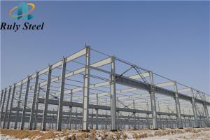 Warehouse Steel Frame Structure Pre Assembled Steel Structure
