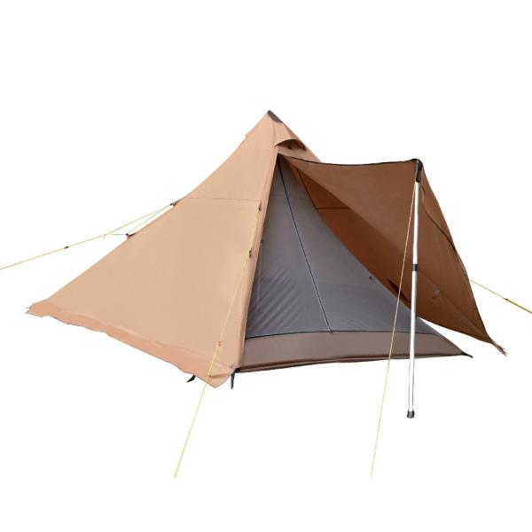 Cheap Be Set Up India Coffee Camping Tent With One Support Large Capacity Of 4-6 People for sale