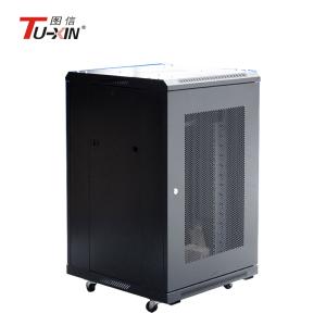 Security 12u Computer Server Rack Floor Standing Cage Network Cabinet With Mesh Door