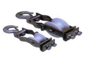 Best Transmission Line Stringing Tools Single Sheave Nylon Stringing Pulley Block wholesale