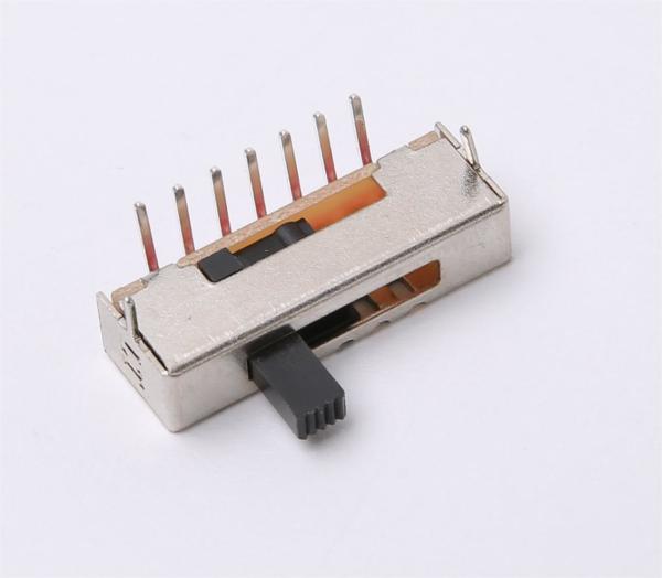 Cheap Smooth Miniature Slide Switch SPDT 1 Pole 5 Position SS15E11 for sale