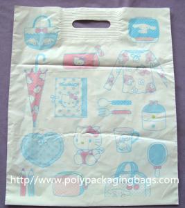 Promotional Printed Patch Handle Carrier Bags With Reinforcement