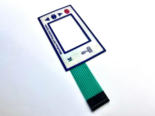 Cheap Conductive Silver Ink Printing Keyboard Membrane Cover For WIFI Telecommunication Device for sale