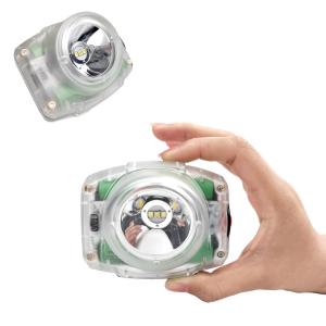 China LED Cordless Mining Cap Lamp Bright Light Source Powered by Rechargeable Lithium-Ion Battery for Safety on sale