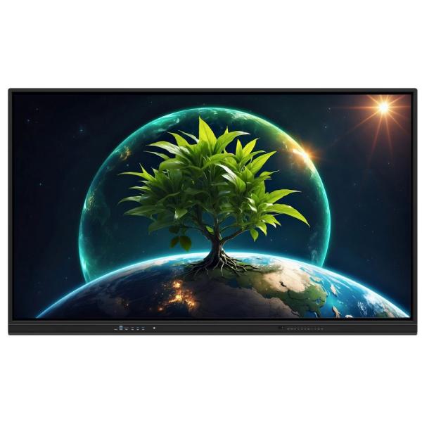 Cheap LCD Smart Board 86 Inch Android 14 With 8+128G 40 Touch Points Wifi Bt Hdmi Calibrated Software For School Officeworks for sale