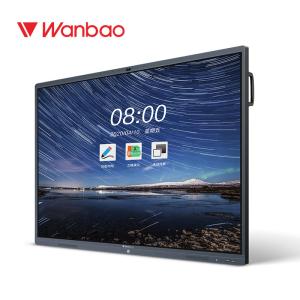 Best 20 Points Touch Smart Interactive Whiteboard Network Video Frameless 86 Inches wholesale