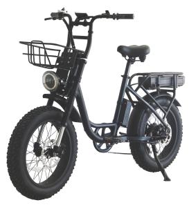 Best 20" City Urban Electric Bicycle with Rear Carrier Battery Position and Vintage Design wholesale