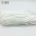 Non Woven Face Mask Elastic Ear Loop 3.5mm 3mm Black Round Elastic Cord String