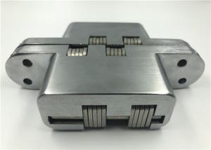 Concealed SOSS Self Closing Hinge , Zinc Secret Bookcase Door Hinges