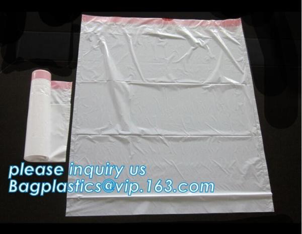 Cheap Hdpe/ldpe Drawstring Type Biohazard Waste Garbage Bag, drawstring biohazard garbage waste bag, BAGPLASTICS, BAGEASE PAC for sale
