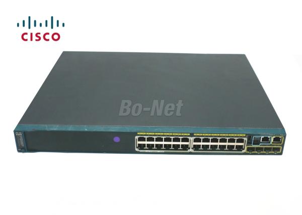 Cheap Original New Cisco Managed Switch , WS-C2960S-24PS-L Network Cisco Switch 24 Port C2960S Series for sale