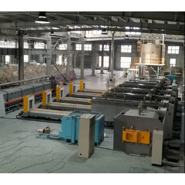 Non-standard industrial continuous gas mesh belt kiln for sintering of ceramic 2