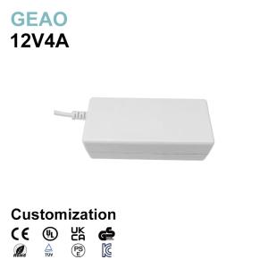 China ODM 4A 12v Ac Dc Power Adapter Desktop 48w Power Adapter Supply FCC on sale
