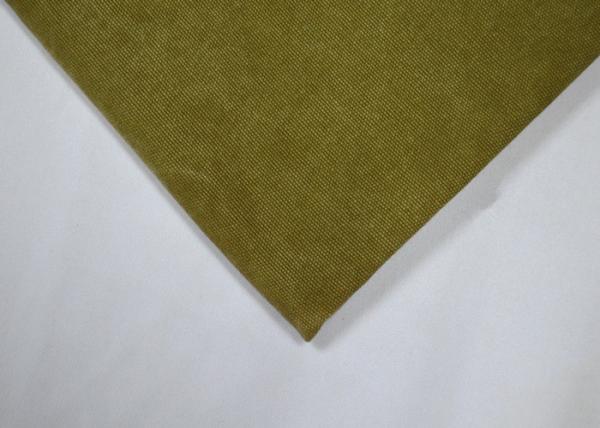 Cheap Plain Style Washed Canvas Fabric Soft Feeling And Shrink - Resistant for sale
