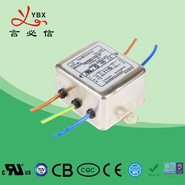 Cheap Double Stage Single Phase EMI EMC Filter / Electrical Power Line Filters for sale