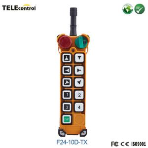 Best 10 Keys 2 Steps Radio Remote Controller F24-10D Handhold Transmitter With EMS Start Button wholesale