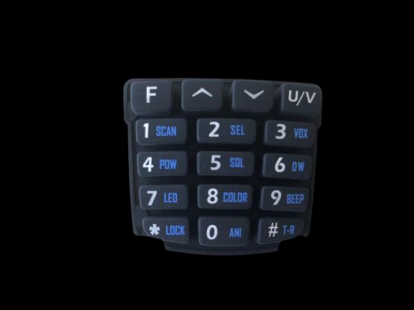 Cheap Custom Silicone Rubber Keypad for Intercom Systems for sale