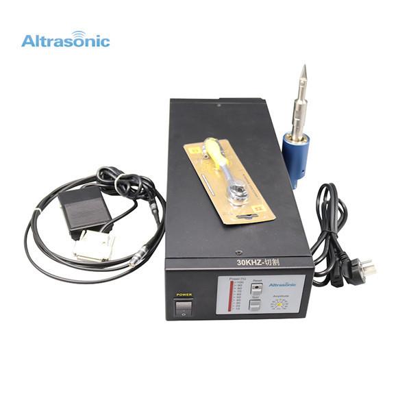 Cheap 30 KHZ Ultrasonic Plastic Cutting Knife Fixed On Robot Arm Or Automatic Production Lines for sale