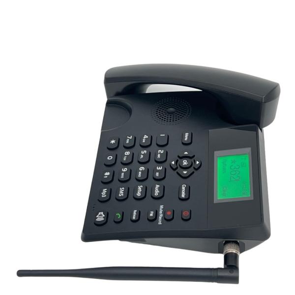 Cheap Dual SIM 4G Home Office Cordless Phone Backup Battery Phone Book for sale