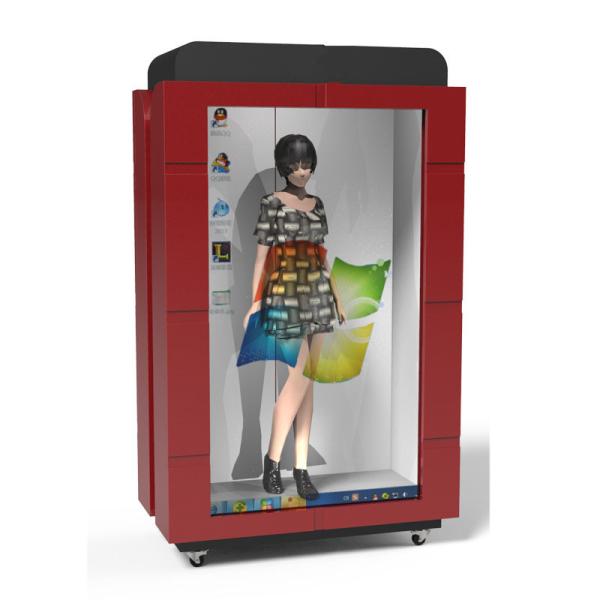 Cheap Vertical Transparent Touch Screen , Android Windows USB Input Transparent Lcd Monitor for sale