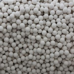 China Al2o3 1.0mm Alumina Ceramic Beads Balls Grinding / Polishing White on sale