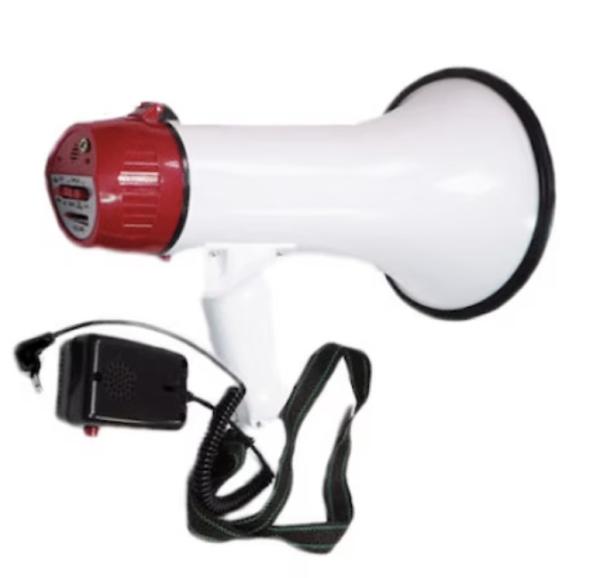 Cheap 1800mAh Multi Function Megaphone Speaker Portable Mega Phone Speaker for sale