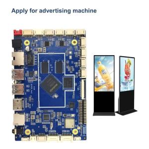 RK3568 Quad Core Android Board Embedded With Audio Output / Dolby Sound And DC12V/3A Input