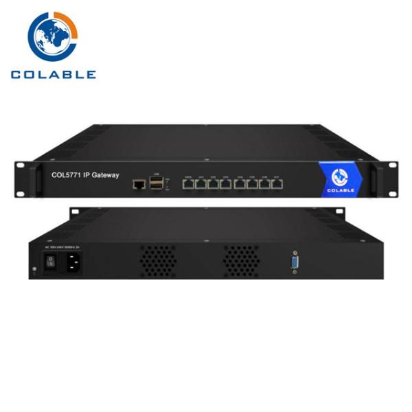 Cheap IP Protocol Converter Gateway , HTTP HLS RTSP UDP RTMP Dvb To Ip Gateway for sale