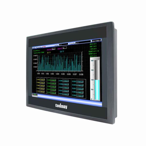 Cheap MView Software 32 Bit CPU HMI Control Panel 408MHz 4 Wire Resistive Panel for sale