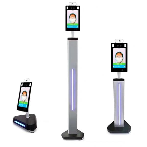 Cheap Face Recognition Android 8" Temperature Detection Kiosk for sale