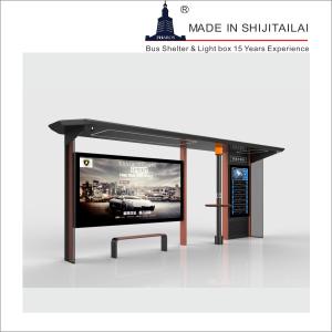 Outdoor H3000mm 2500nit Smart Bus Stop System