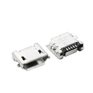 China Type B SMD SMT Soldering PCB Mount Micro USB Connectors 5 Pin on sale
