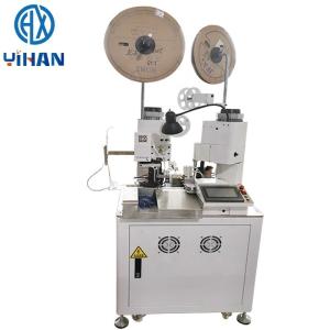 High Productivity Multifunctional Double Head Terminal Machine for Automatic Operation