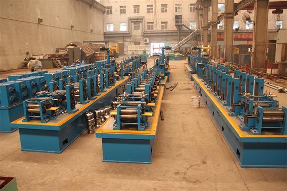 Cheap Custom made high quality high frequency welded pipe making machine for sale