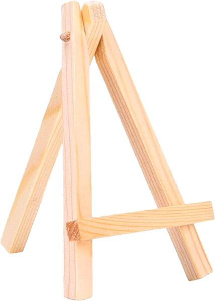 Cheap OEM A Frame Wooden Easel For Painting , Portable Art Display Easel Canvas Holder for sale