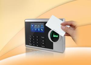 3 inch Fingerprint Time Attendance System With Network Scheduled Bell Webserver