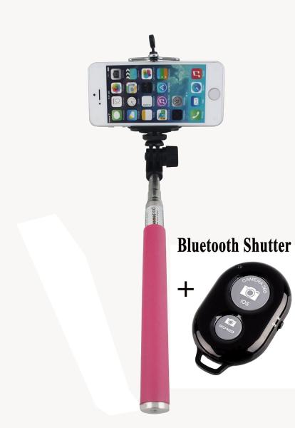Cheap Handheld monopod with remote for ios 4.0 / android 3.0 Smartphone Bracket for sale