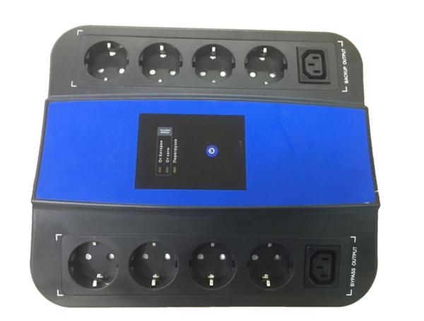 Cheap CPU Controlled Ups Computer Power Supply Metal / Plastic Case Top Sockets Type for sale