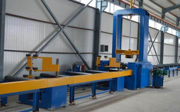 Cheap HG-1800I PLC Ｈ Beam Production Line Beam Assembly Machine 12000KG for sale
