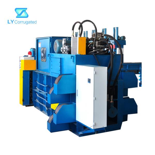 Cheap 4lines Carton Packing Machine , TUV Automatic Cardboard Baler for sale