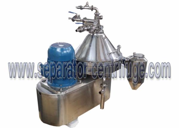 Cheap Automatic Milk Centrifuge Separator Machine , Solid And Liquid Separation for sale