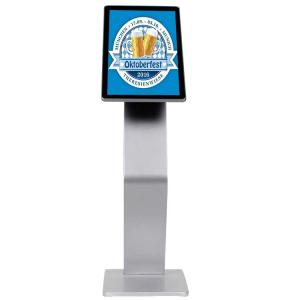 Indoor Small Size Touch Screen Kiosk High Color Uniformity Long Hour Advertising Playing