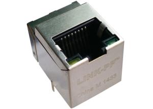 China FastJack 1x1 Magnetic Vertical RJ45 HFJV1-1041RL 10BASE-T Embedded Data Modem on sale