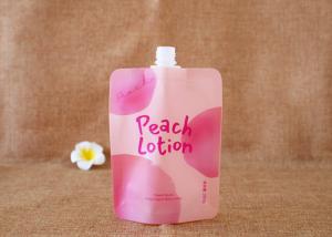 Best Custom Printed ziplockk Clear Drink Reusable Doypack With 15mm Spout wholesale