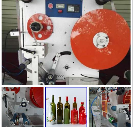Cheap Stable Performance Semi Automatic Round Bottle Labeling Machine for sale