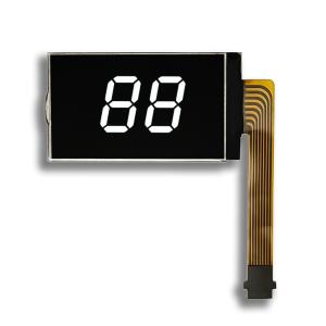 Black VA Type LCD Display Panel 2 Digit  LCD Display 8PIN FPC Connect 5V Supply