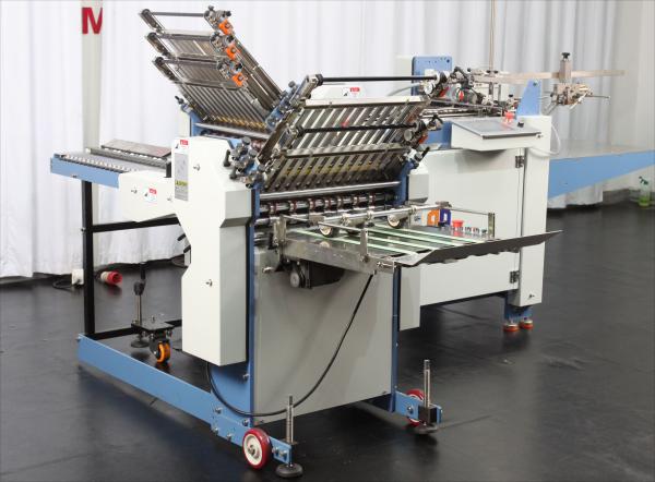 PLC Controlled Automatic Paper Folding Machine With Touch Screen Control