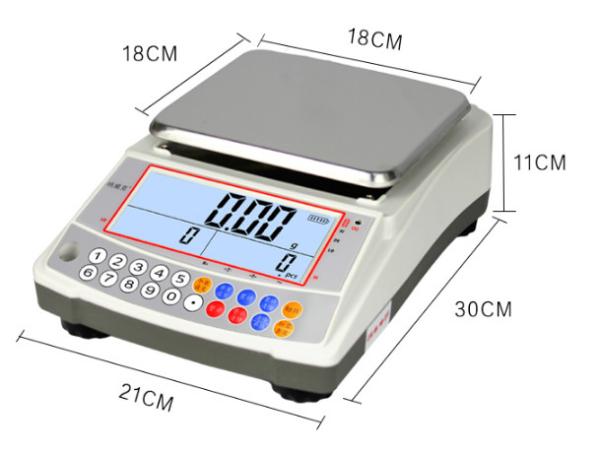 Cheap 0.01g Accuracy Digital Counting Scale Plug In / Battery Powered for sale